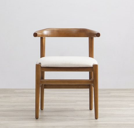 Heim Studio JIRO Kursi Makan Walnut Krem - Image 4