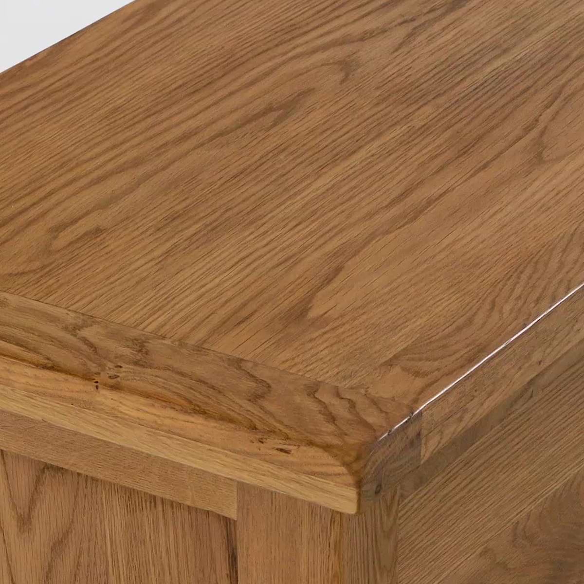 Zelah Oak Blanket Box - Image 3