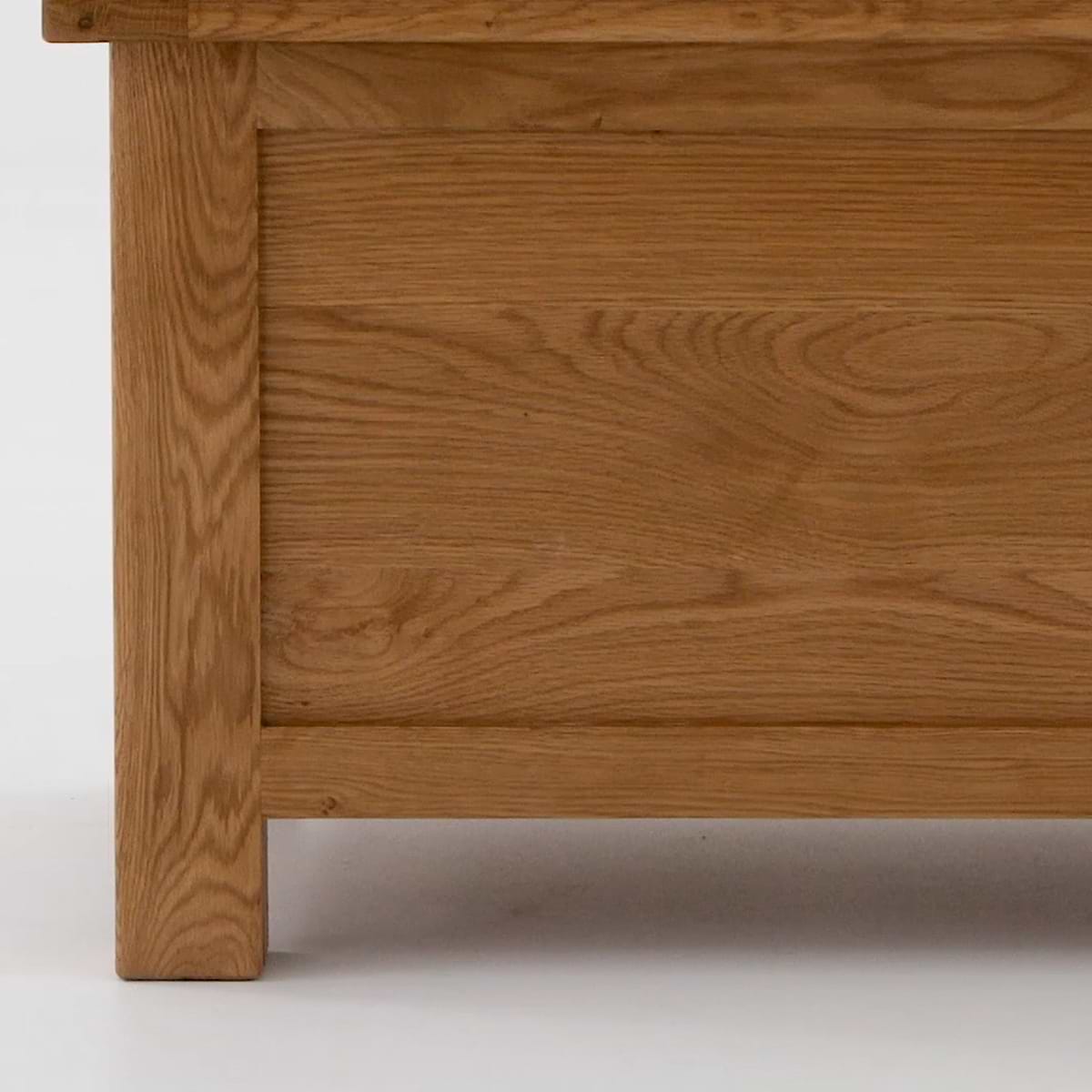 Zelah Oak Blanket Box - Image 7