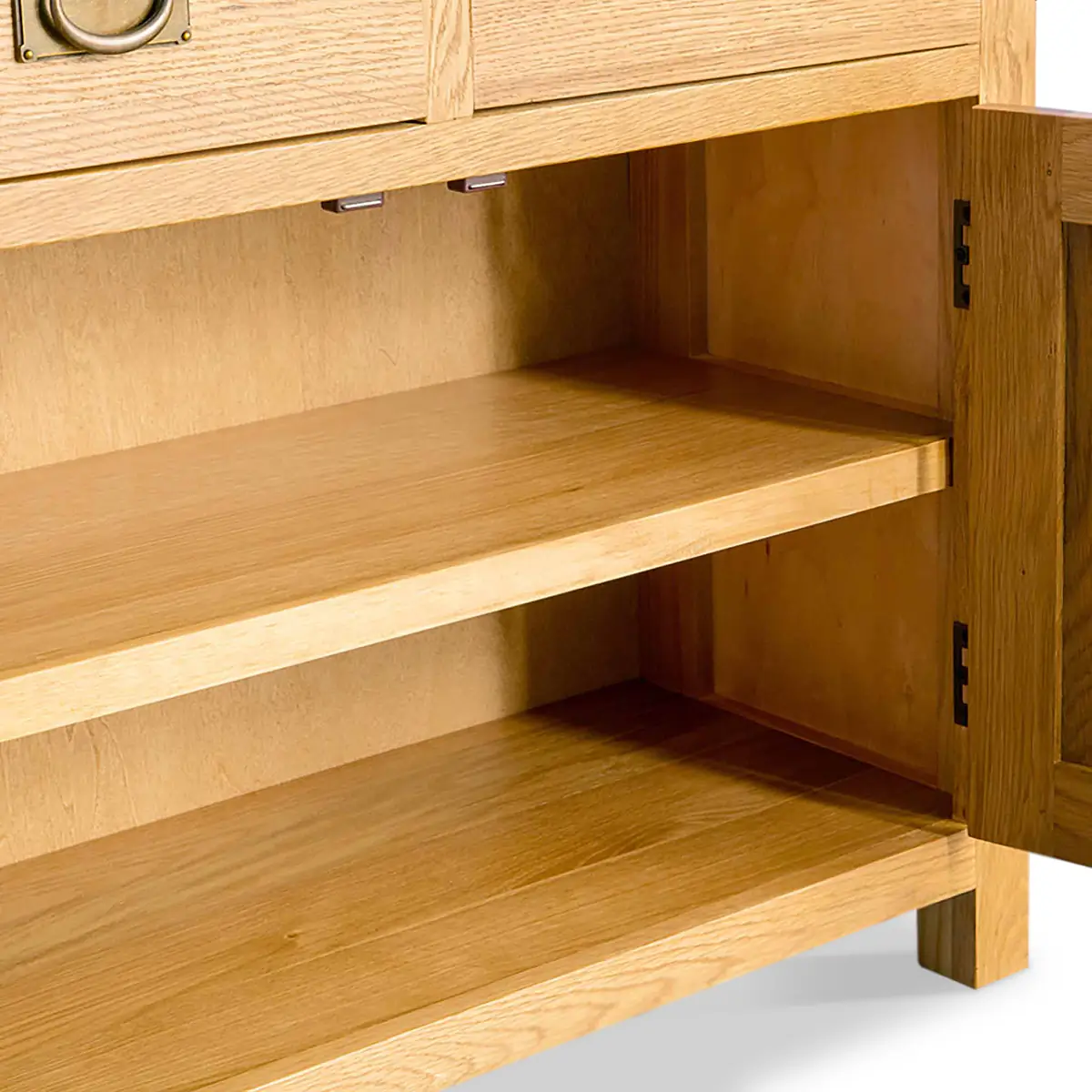 Surrey Oak Small Sideboard - Image 7