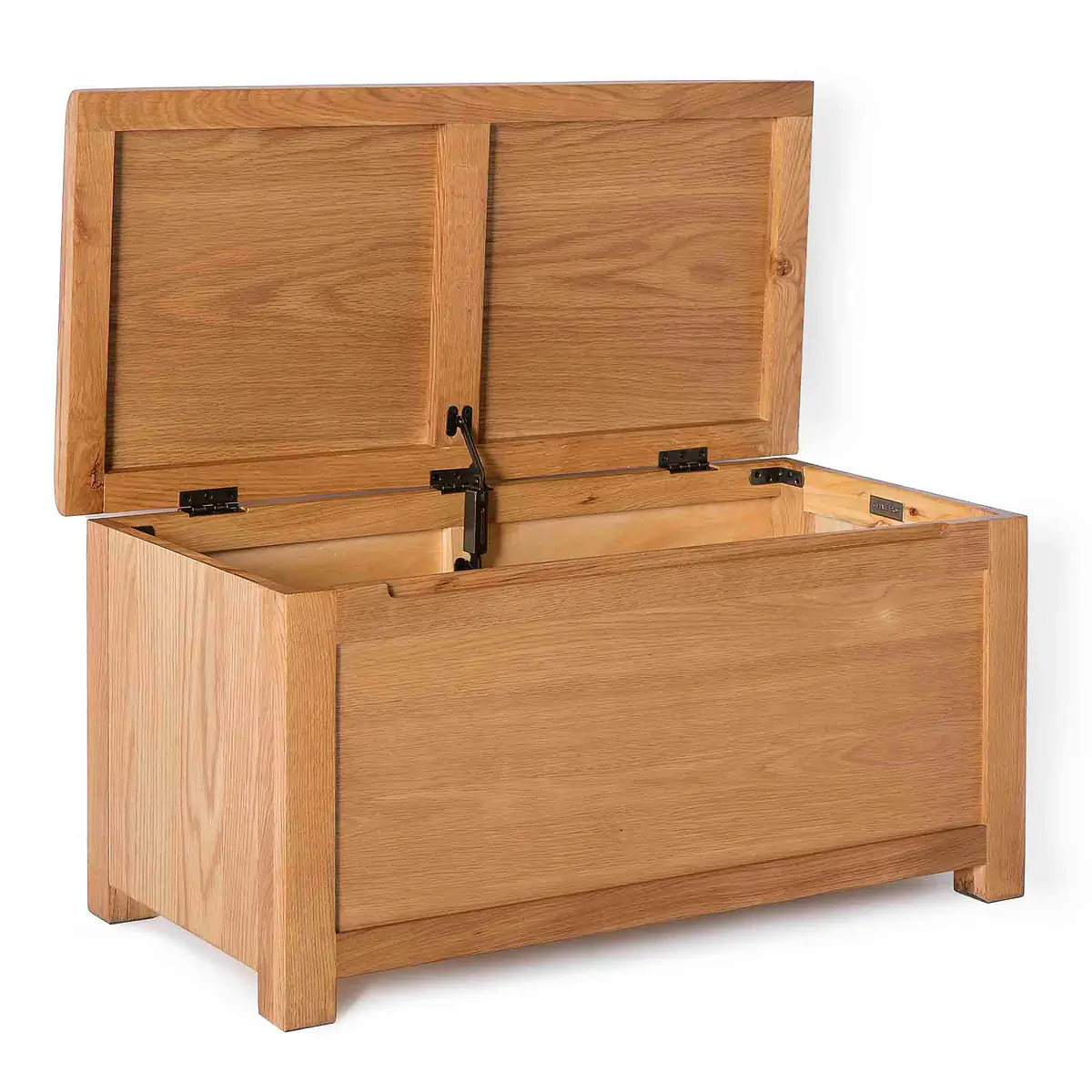 Surrey Oak Blanket Box - Image 3