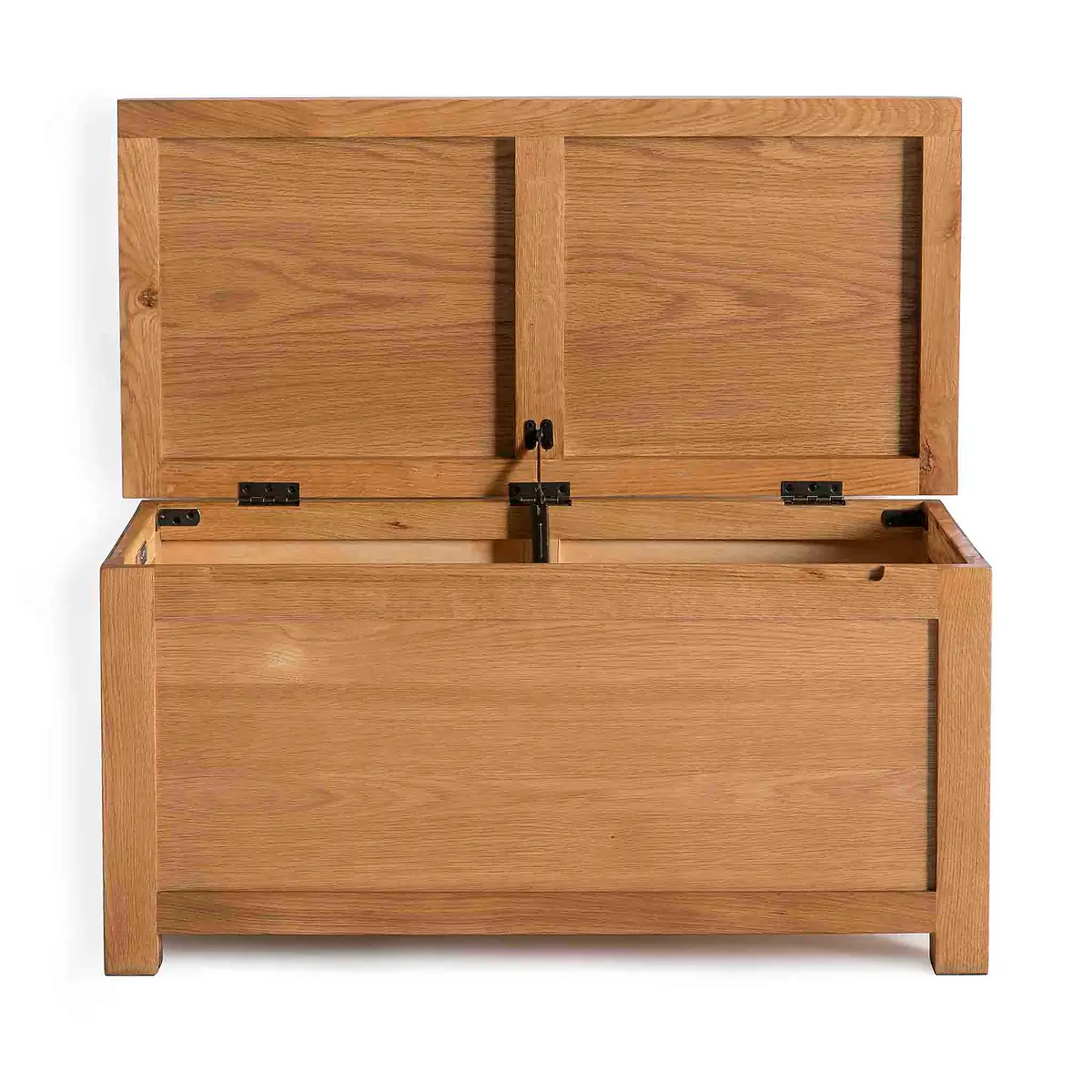Surrey Oak Blanket Box - Image 4
