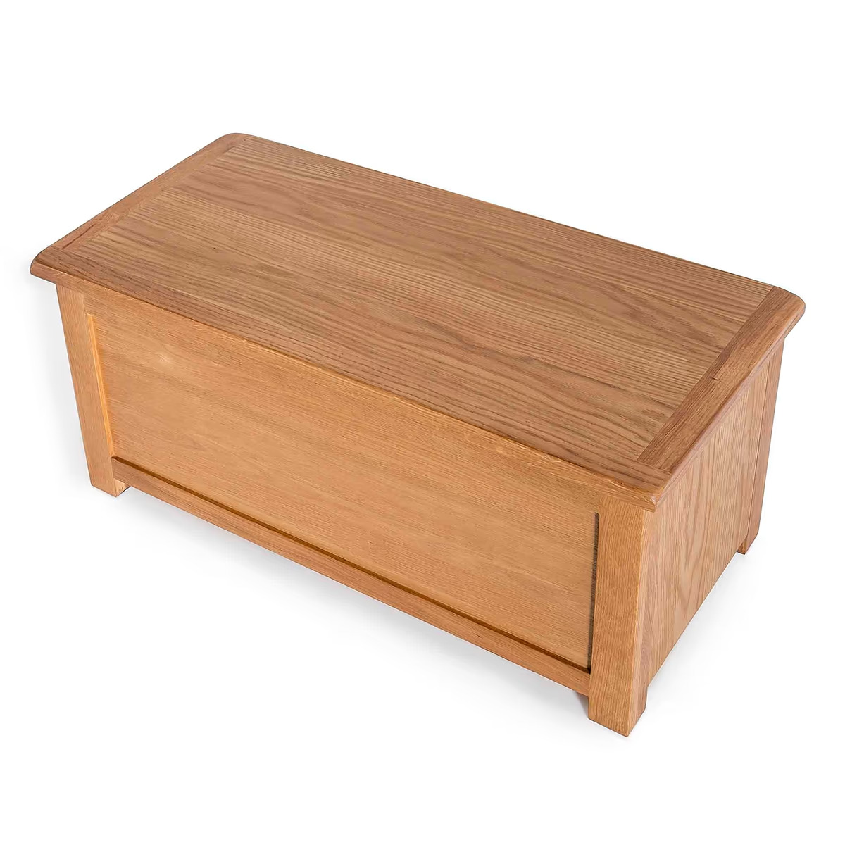 Surrey Oak Blanket Box - Image 5