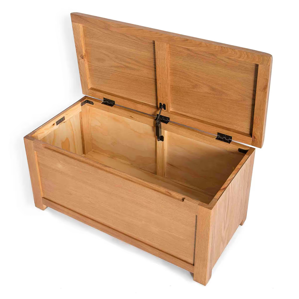 Surrey Oak Blanket Box - Image 6