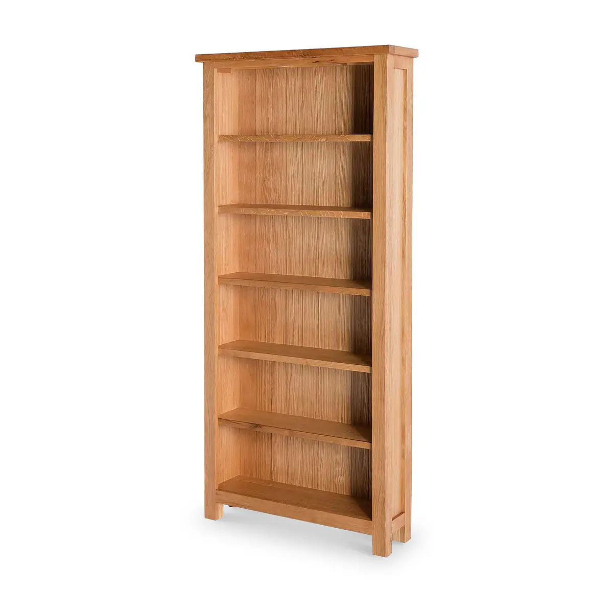 London Oak Large Bookcase - Image 4