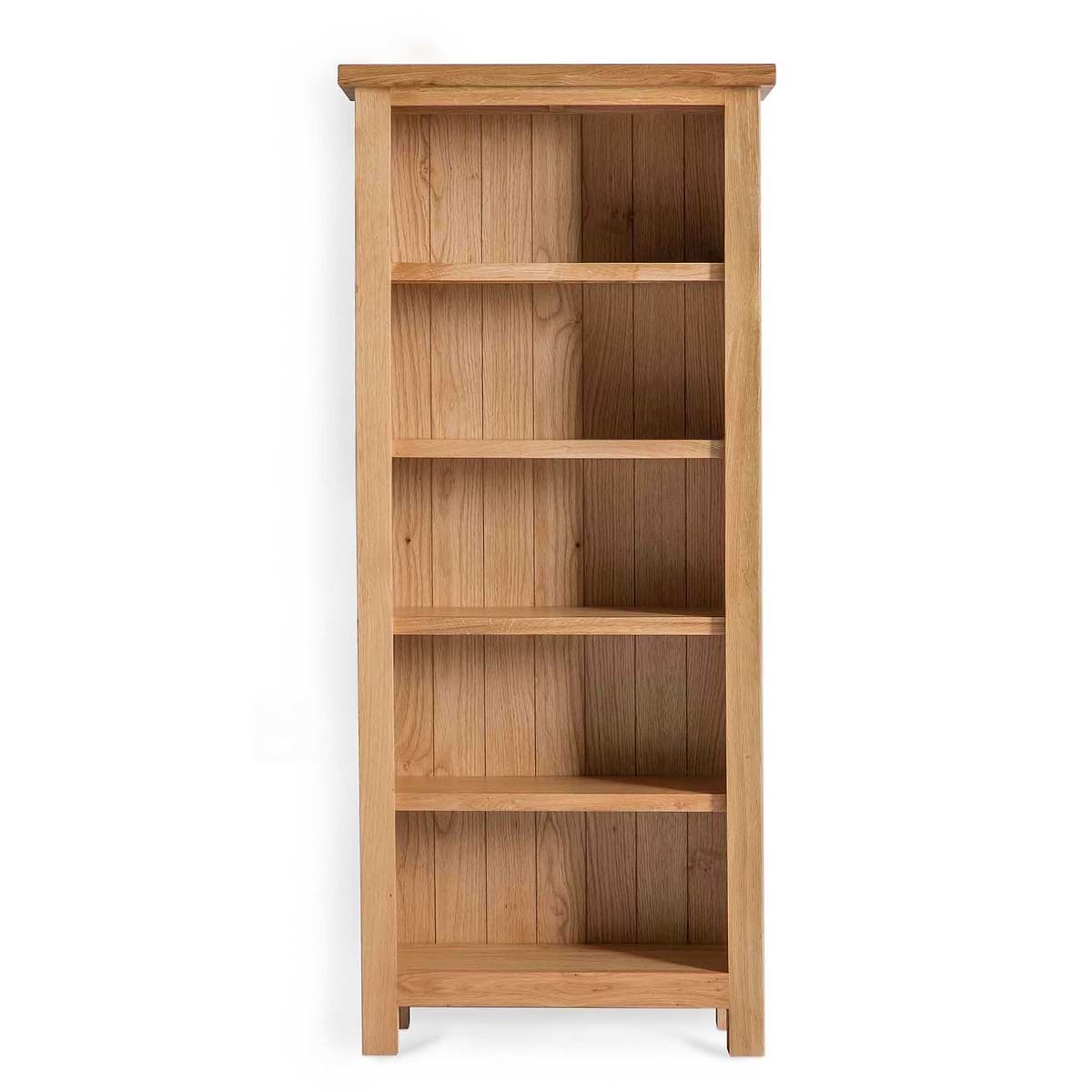 London Oak Slim Bookcase - Image 3