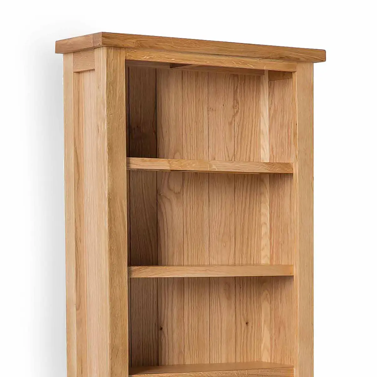 London Oak Slim Bookcase - Image 5