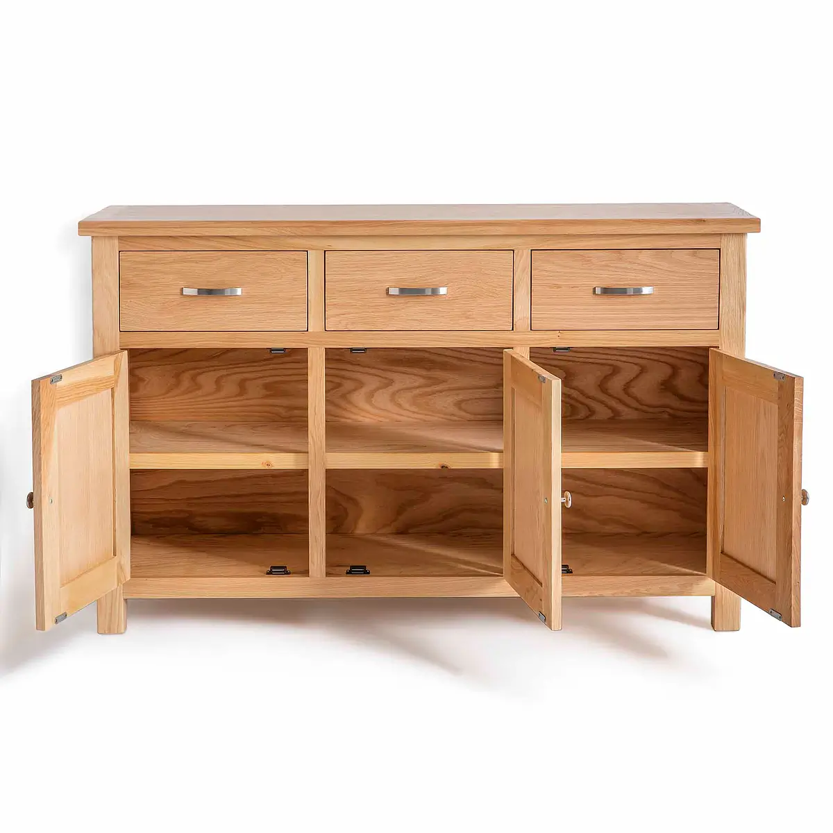 London Oak Large Sideboard - Image 4